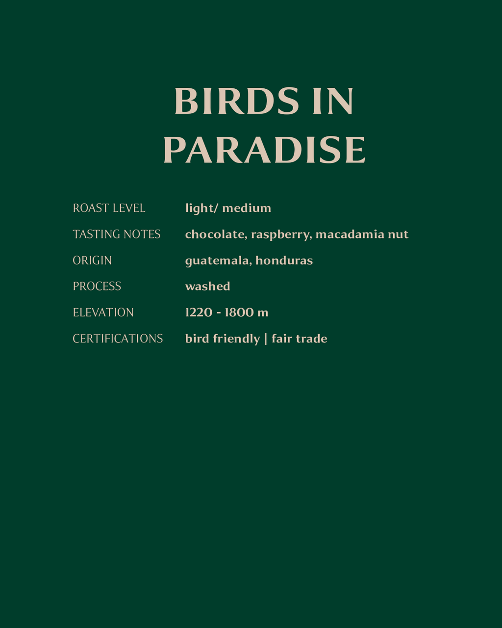 Birds in Paradise, 2 lb. Bag